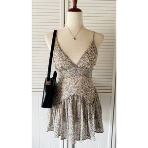 Sundae Muse Floral A-line Summer Romper